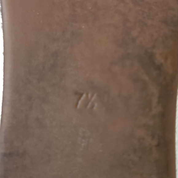 Tory Burch Womens Metallic Light Gold Leather Reva Ballet Flat 7.5 - Picture 11 of 16